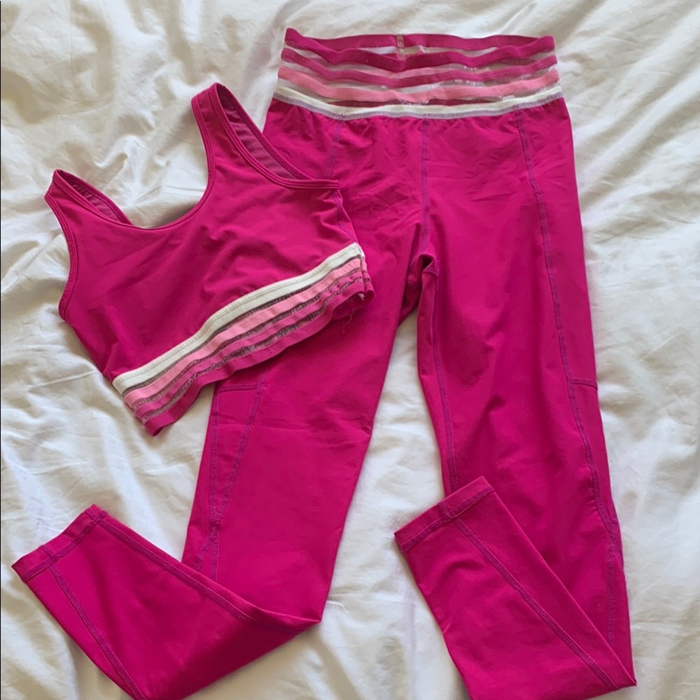 Pink Activewear Set
